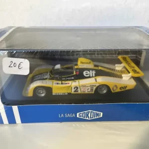 Professionnel Renault Alpine A442B jaune, noire et blanche (La Saga Gordini)
