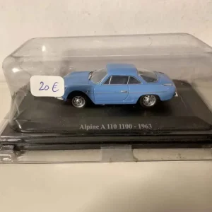 Renault Alpine A110 1100 bleue de 1963