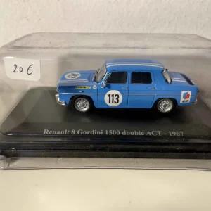 Renault 8 Gordini 1500 doublement ACT numéro 113 de 1967 pour Conduite hivernale