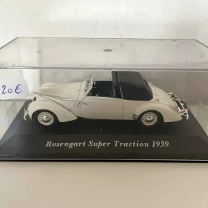 Rosengart super traction blanche de 1939 de la Gamme Sport