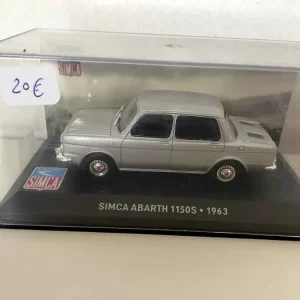 SIMCA Abarth 1150S grise de 1963 | Livraison Rapide