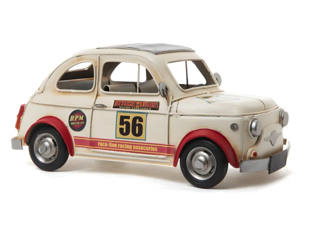 Voiture rallye blanc 56 Normes UE