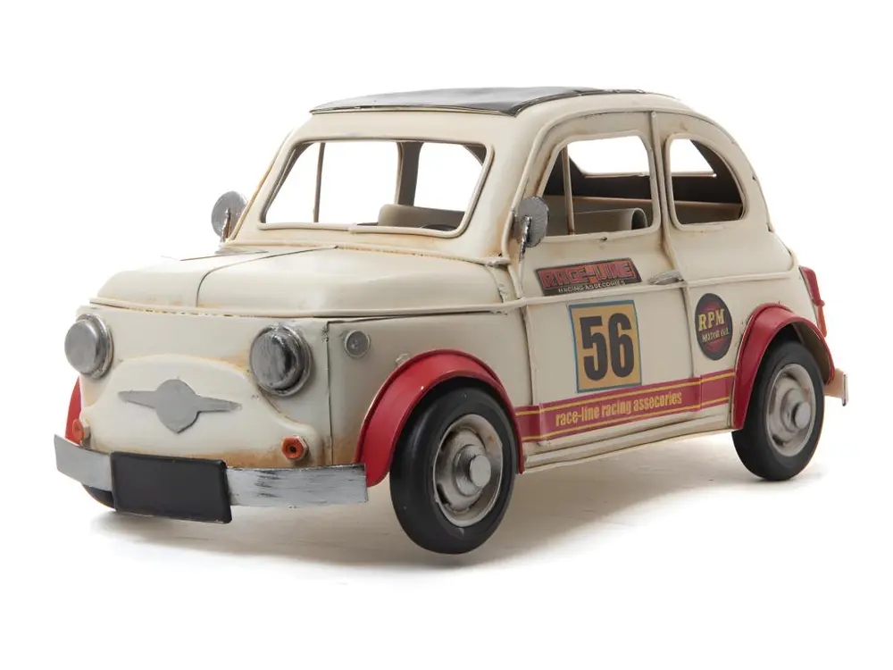 Voiture rallye blanc 56 Normes UE