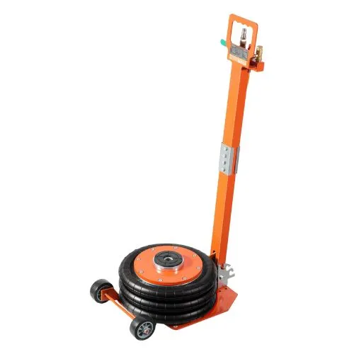 6600 lbs Triple Bag Air Jack Cars Garages Repair ZG-C+