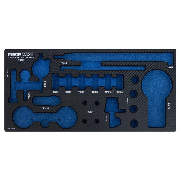 Insert en mousse Stahlmaxx 1/3 comme VAG pour code moteur AXU BAG et autres XXL-999117S se fournir à bas prix