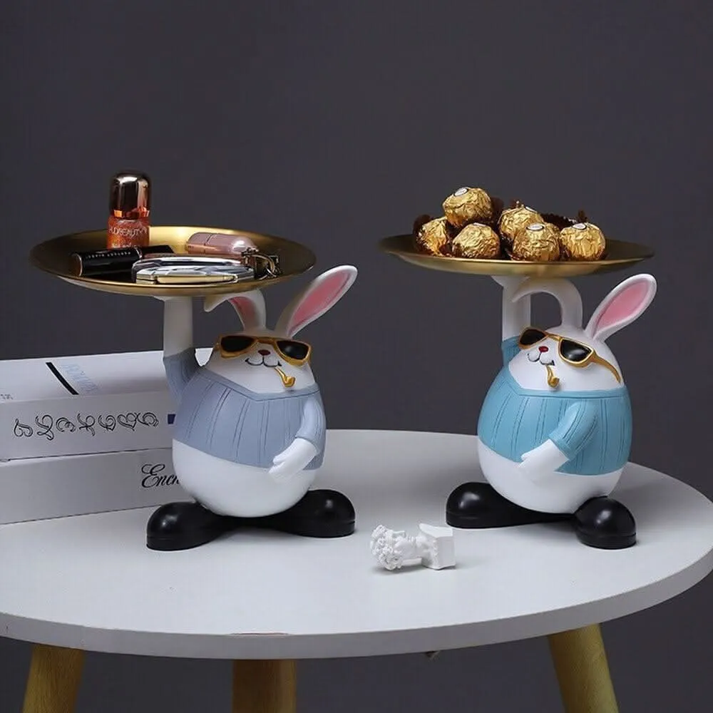 Lapin Désert Poche Design | Blue