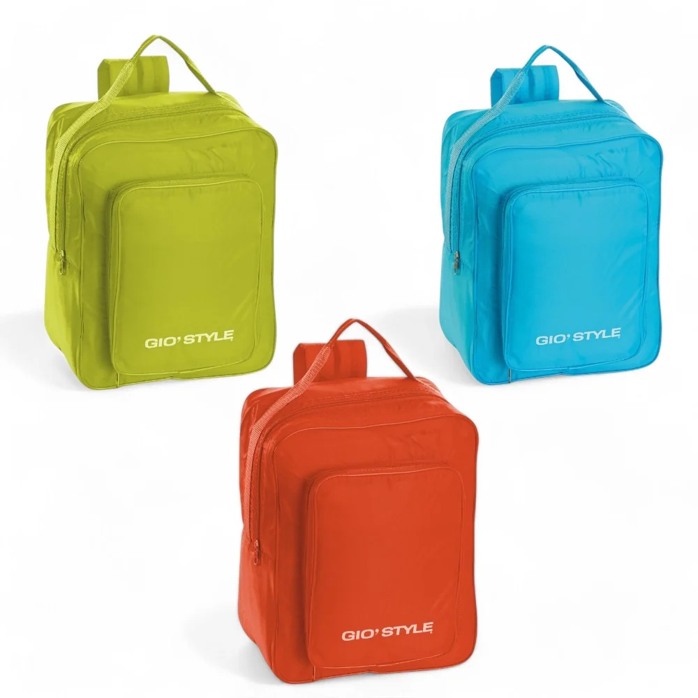 Zaino termico 17 lt con apertura che facilita il riempimento e l’accesso agli alimenti 27x16xH34 cm