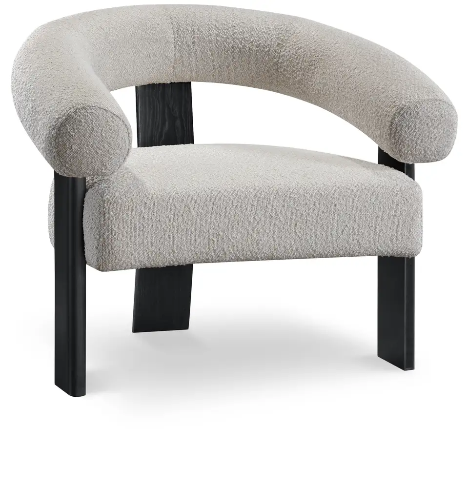 Fauteuil D'Appoint En Tissu Boucle Winston - 22mm/25mm/28mm