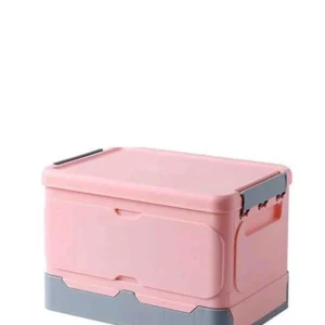 Fine Living Small Repliable Storage Clip Boxes - Pink