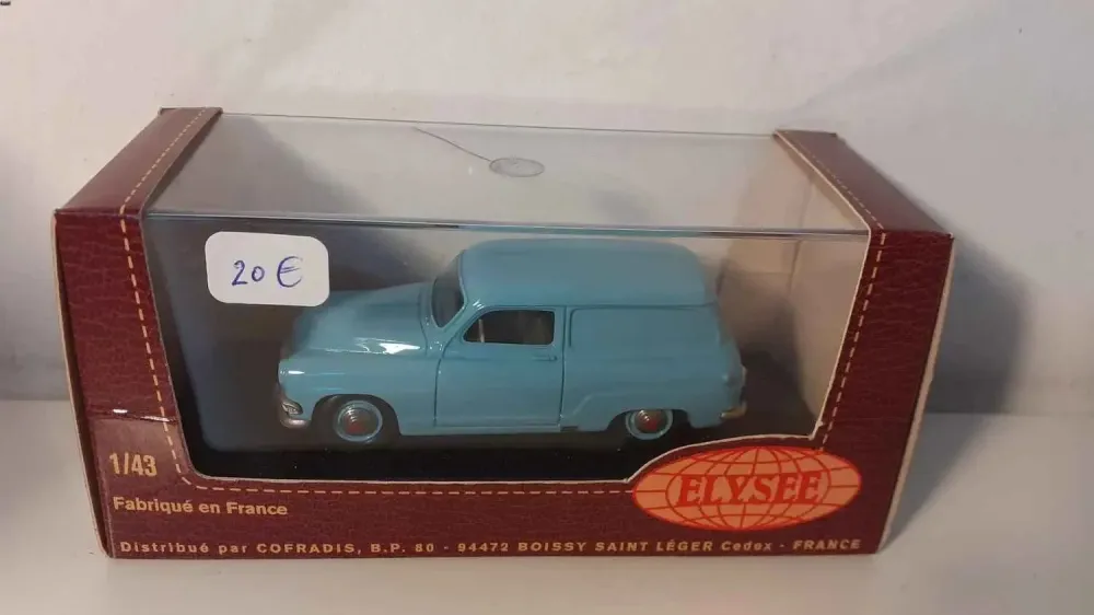 Haute Performance Simca Aronde messagère bleue (collection Elysée)