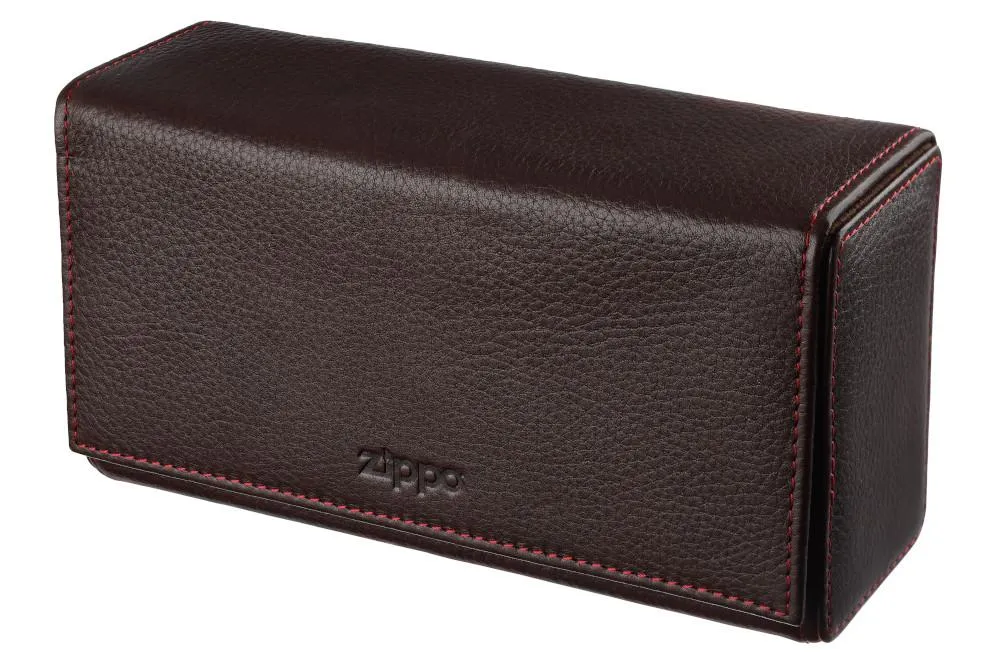 Lighter Travel Case Chocolat avec fixation universelle