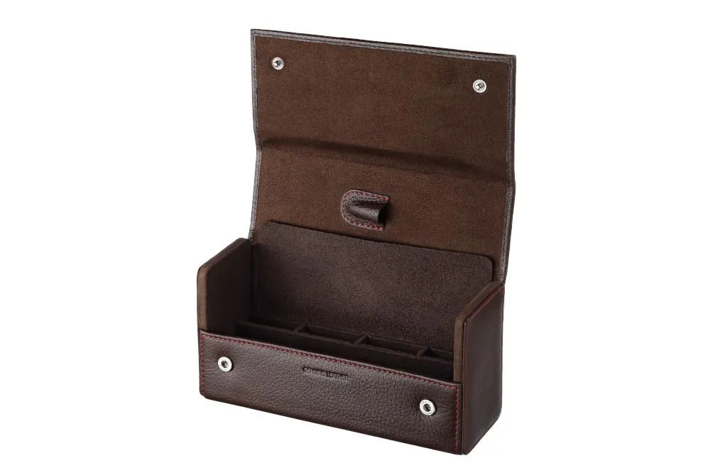 Lighter Travel Case Chocolat avec fixation universelle