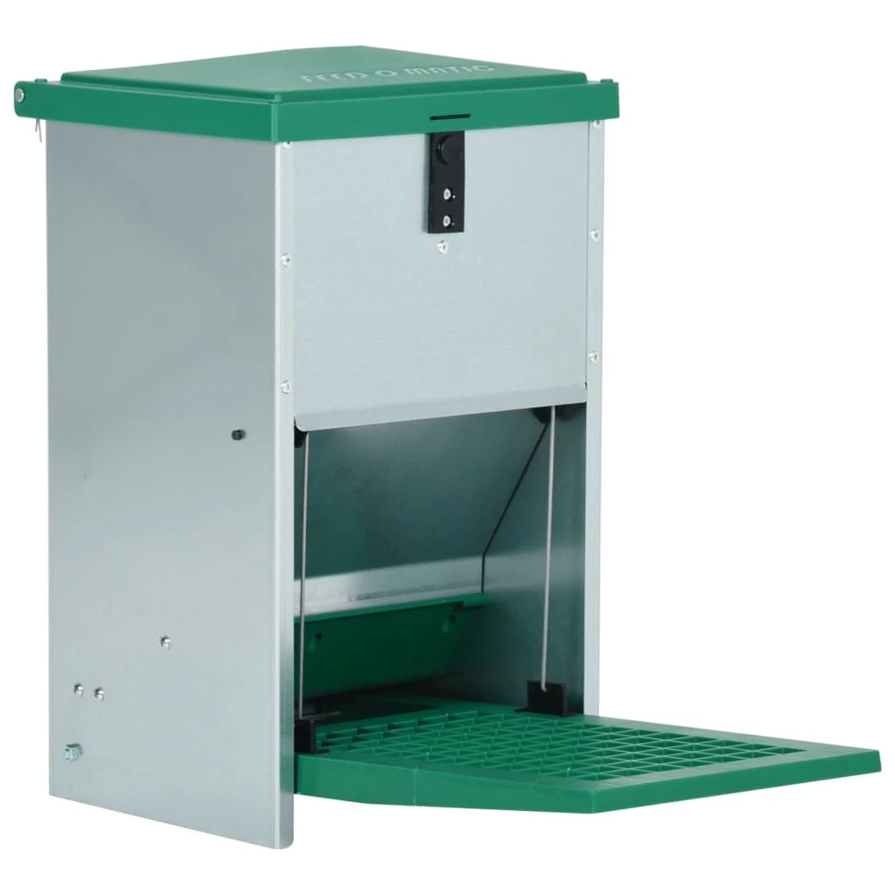 Mangeoire automatique pour volaille avec pédale 8 kg - Compatible Universelle