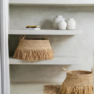 Raffia Grandiose Baskets - Natural - Medium