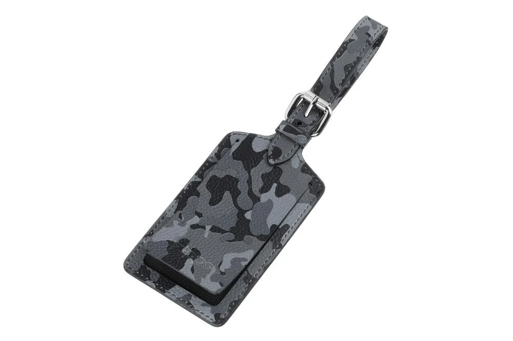 Sangle de fixation Luggage Tag Camo Grey