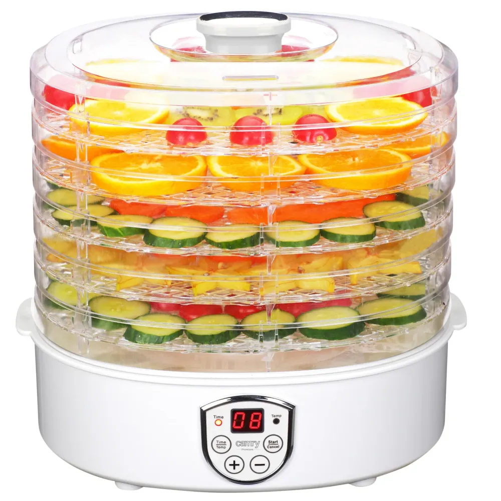 Séchoir Déshydrateur de champignons, d'herbes et d'aliments Camry CR 6659 avec Garantie