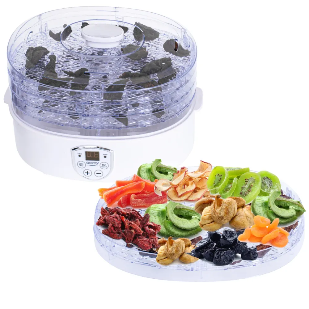 Séchoir Déshydrateur de champignons, d'herbes et d'aliments Camry CR 6659 avec Garantie