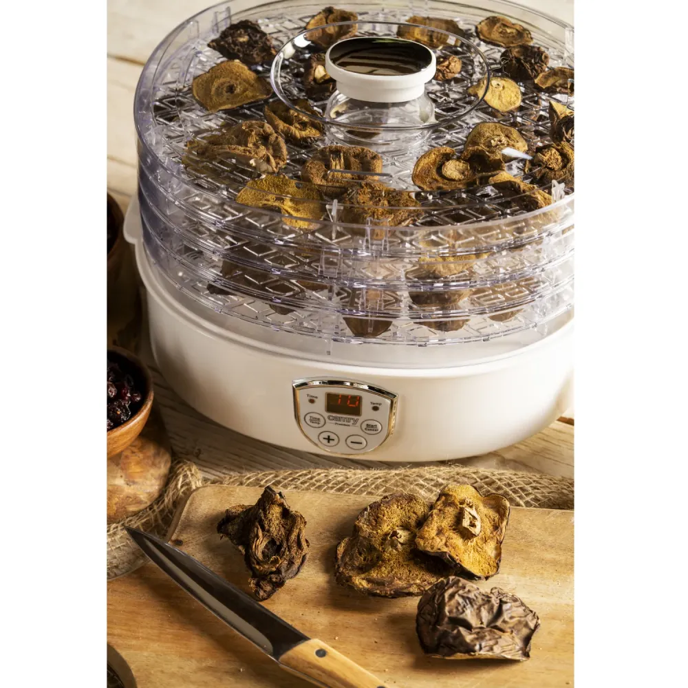 Séchoir Déshydrateur de champignons, d'herbes et d'aliments Camry CR 6659 avec Garantie