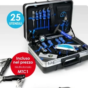 VALIGIA ABS ATTREZZATA CON UN ASSORTIMENTO DI 25 UTENSILI CEMBRE PROMO-GPT02/MTC