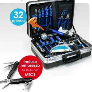 VALIGIA ABS ATTREZZATA CON UN ASSORTIMENTO DI 32 UTENSILI CEMBRE PROMO-GPT03/MTC pour transport d'équipement