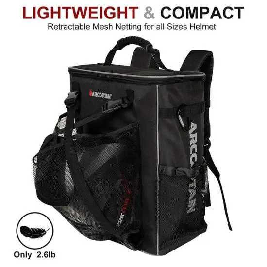 Welding Backpack Tool Bag , Spacieux Capacity Ultra Light Welding Helmet Backpack