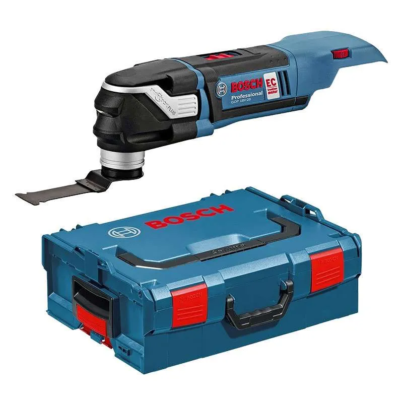 Découpeur-Ponceur sans fil BOSCH GOP 18 V-28 Expert (vendu sans batterie) + L-Boxx