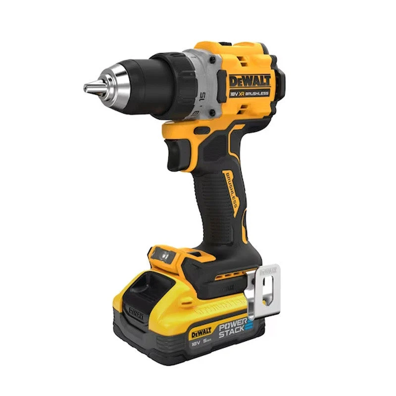 Pièce Lourde Perceuse-visseuse compacte 18V DEWALT DCD800H2T-QW avec coffret et 2 batteries 5,0 Ah POWERSTACK