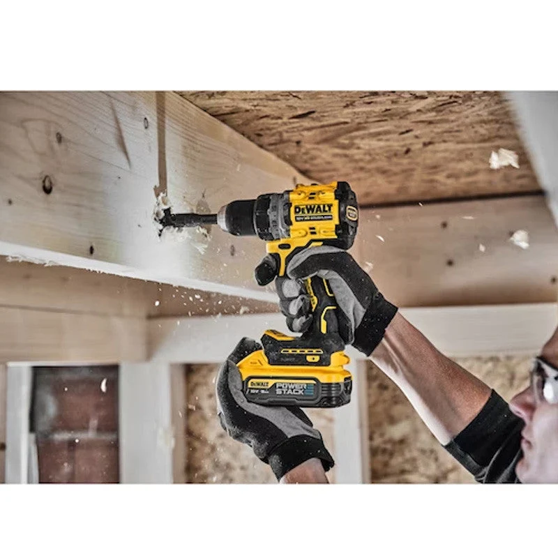 Pièce Lourde Perceuse-visseuse compacte 18V DEWALT DCD800H2T-QW avec coffret et 2 batteries 5,0 Ah POWERSTACK