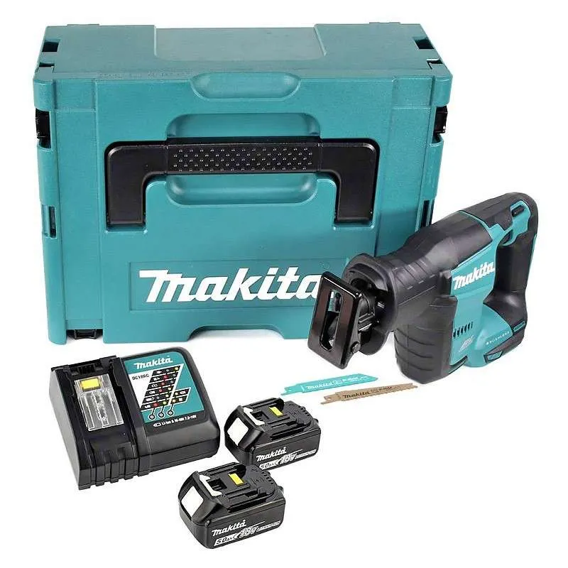 Professionnel Haute Résistance Scie sabre MAKITA DJR188RTJ 18V Li-Ion (2x5Ah)