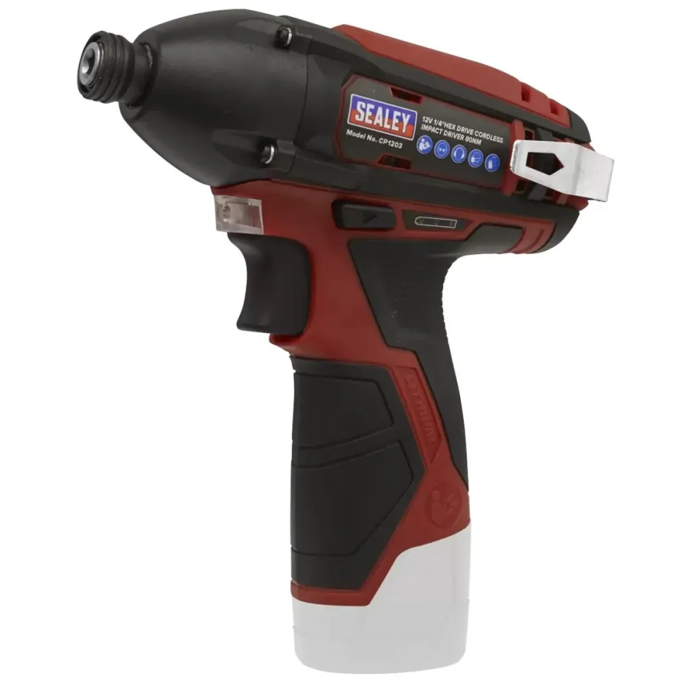 Sealey CP1200COMBO 12V Power Tool Combo 4pc Kit 2 x 1.5Ah Batteries pour artisans