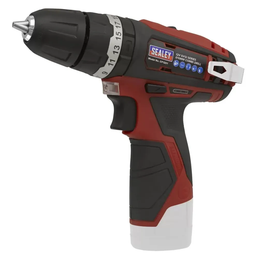 Sealey CP1200COMBO 12V Power Tool Combo 4pc Kit 2 x 1.5Ah Batteries pour artisans