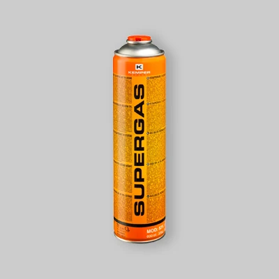 Bouchon de réservoir Cartuccia Di Ricambio "Supergas" 600 Ml 30%Propano -70% Butano
