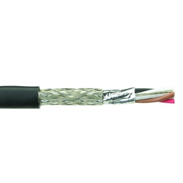 Alpha Wire 45139 18 AWG 9 Pair 300V SupraShield D'exception Foil Braid TPE Insulation Xtra Guard 4 Performance Cable