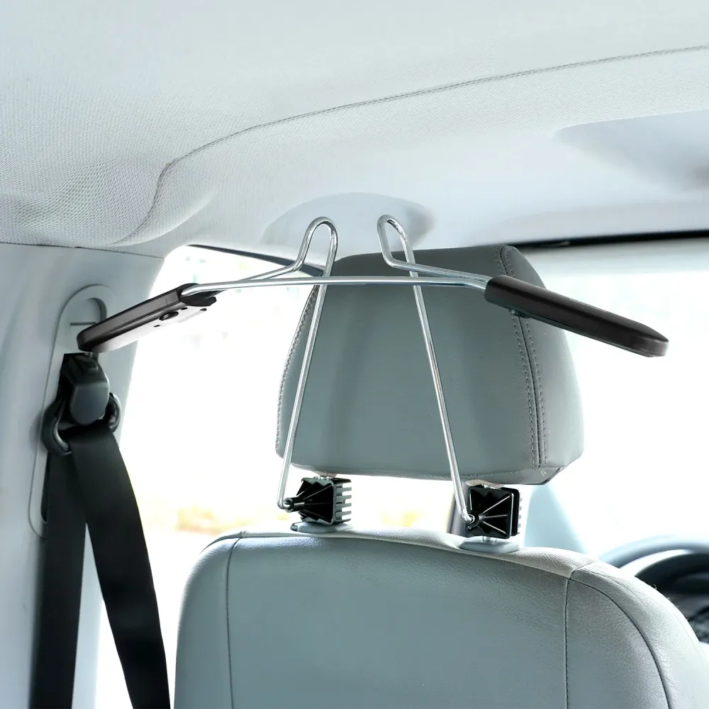 Capteur de vitesse Maclean MC-870 cintre de voiture universel pour support de siège appui-tête cintre de voiture noir