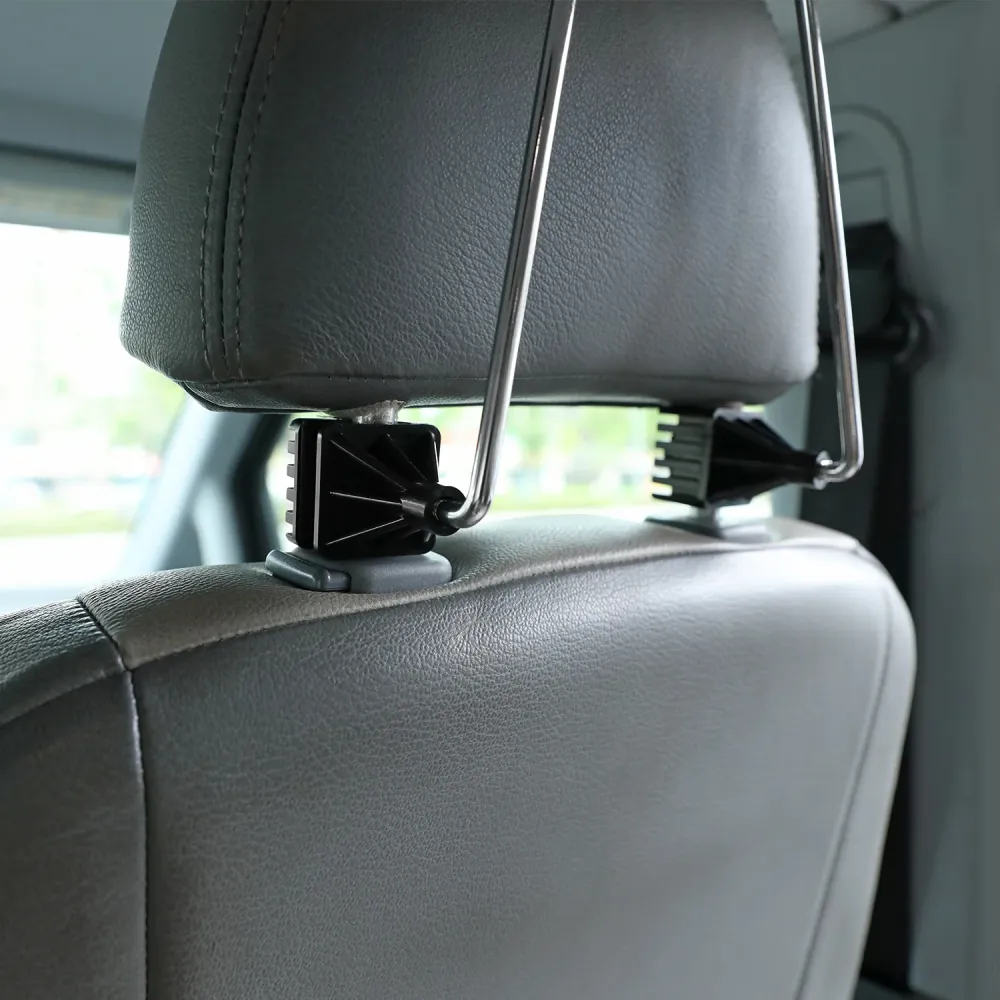 Capteur de vitesse Maclean MC-870 cintre de voiture universel pour support de siège appui-tête cintre de voiture noir