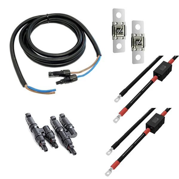 Système solaire pour camping-car Offgridtec mTriple avec 1 chargeur triple 180 W 45/30/350 VBCS et panneau combiné Jupiter...