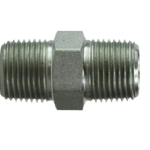 1-1/4" X 1-1/4" Hex Nipples Acier Pipe Fittings Hydraulics 540420