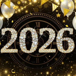 2026 Ballons de fond pour le Nouvel Compte à rebours de minuit Fond pour le Nouvel LXX510-8