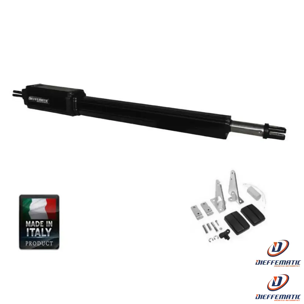 Attuatore Motore Pistone Motoriduttore X Cancello Ante Battente Vh Corsa 400 24v