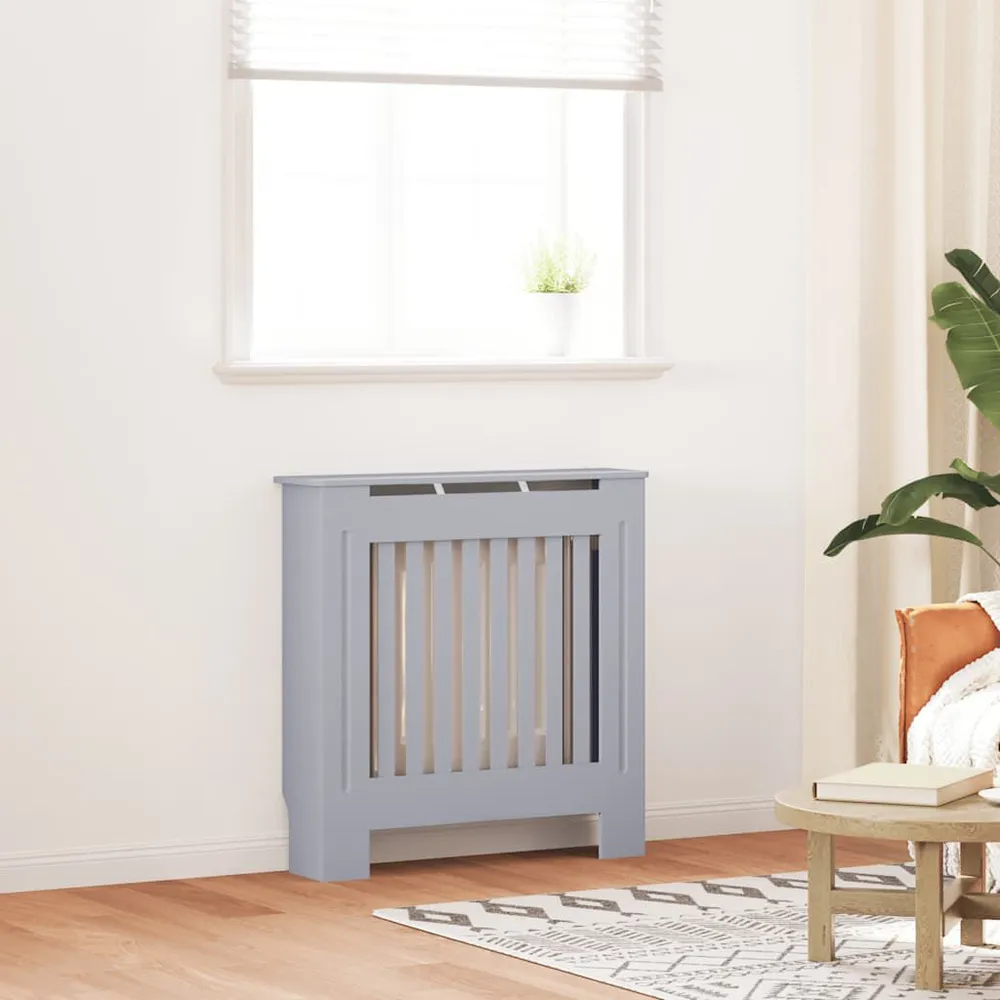 Cache-radiateur MDF Gris 78 cm