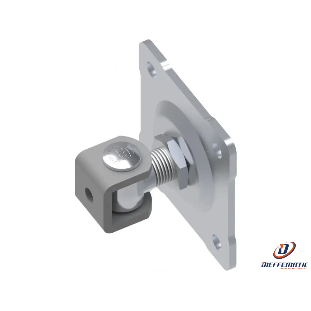 Cardine Piastra 4 Fori Bombata Fac 231B.20C Vc1206.A20 Automazione Automatismi