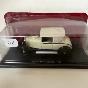 Citroën B14G cabriolet crème de 1928 (sous blister)