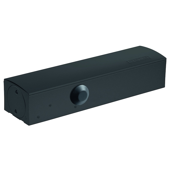 Ferme-porte en applique TS 3000V corps seul bras réglable glissière - noir - GEZE