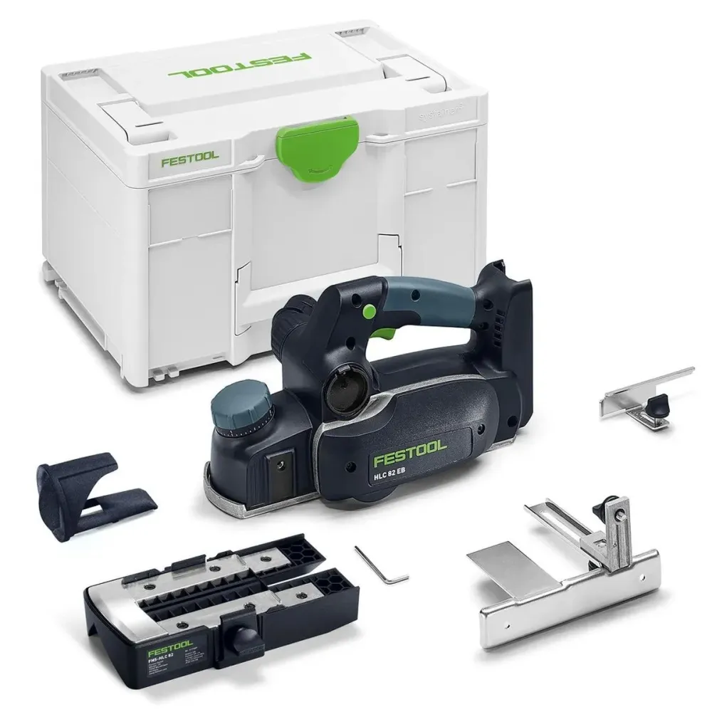 Festool HLC 82 EB-Basic-Set 18V Brushless Planer Body Accessories Set & Systainer - 578600