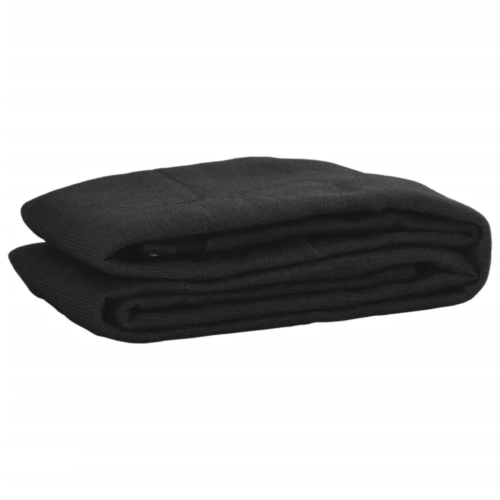 Filet pour remorque couverture de protection d'arrimage cargaison galerie de toit PEHD 3 x 5 m noir 02_0042248