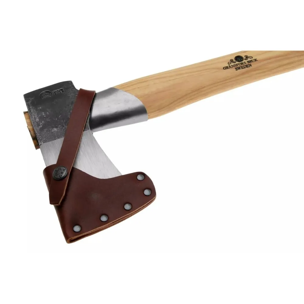 Gransfors Miniature Splating Axe 425 Hatche Hickory Hickory en acier en carbone Poignée en bois
