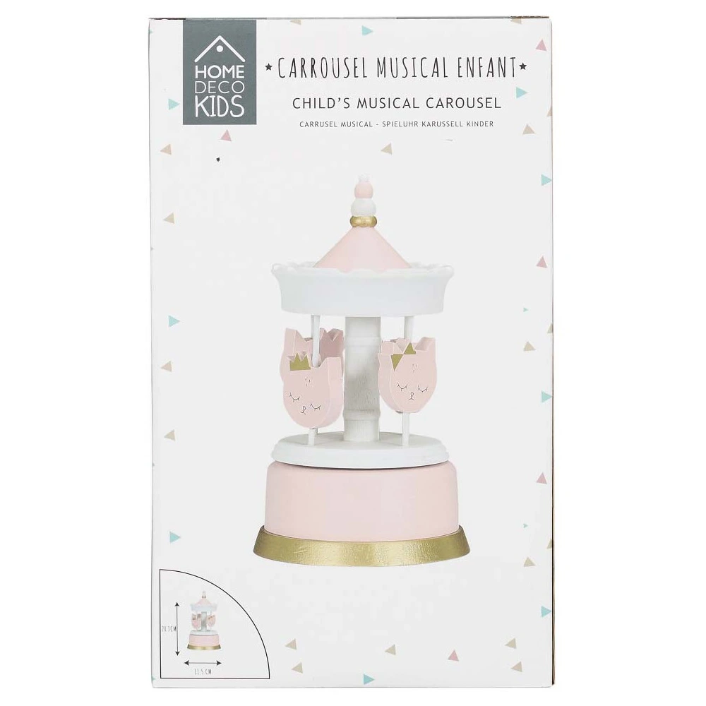 Haute Performance Carroussel musical en bois pour enfant