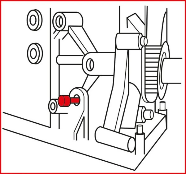Jeu d'outils de calage moteur KS Tools pour Ford / Volvo 4 pièces 400.4125 se fournir à bas prix