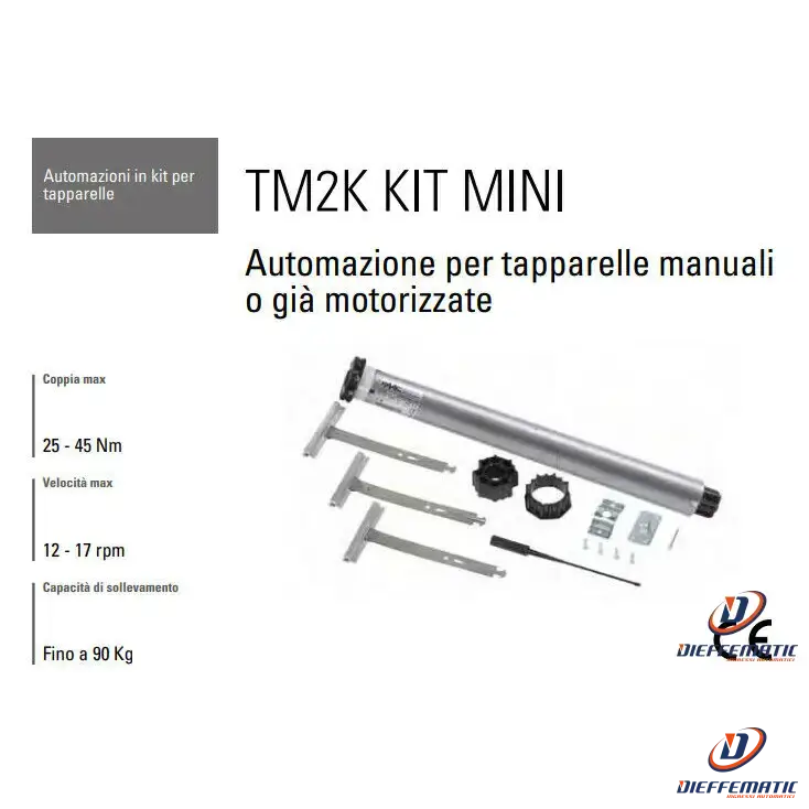 Kit Motore Tapparella Faac 56Kg 56 Kg 143202 Ex 132036 Tmk 56 30Nm T-Mode