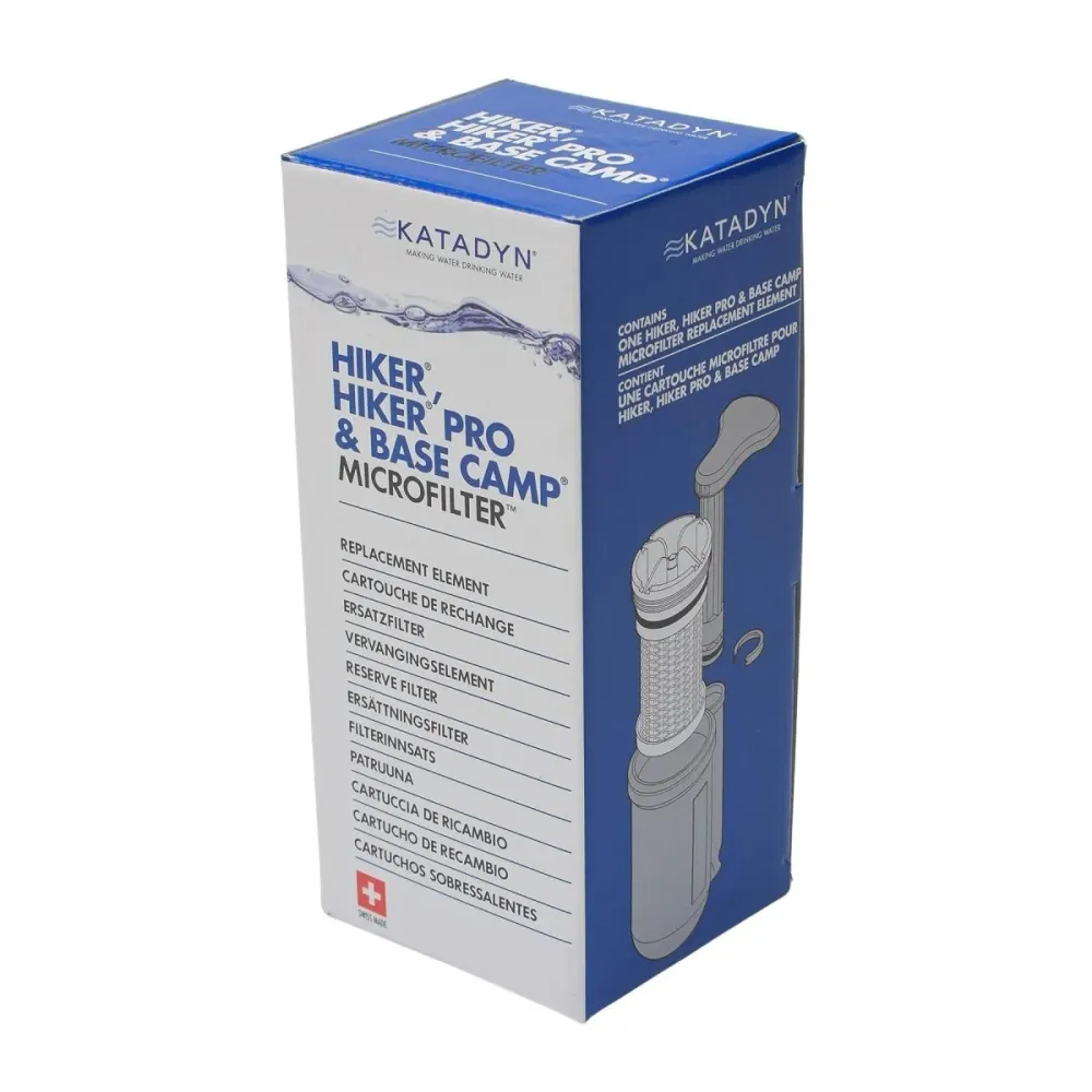Kit de remplacement de cartouche de filtre à eau Katadyn Hiker Pro d'origine longue durée